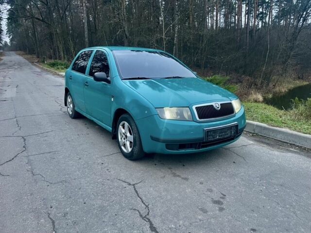 Зеленый Шкода Фабия, объемом двигателя 1.4 л и пробегом 1 тыс. км за 1550 $, фото 1 на Automoto.ua
