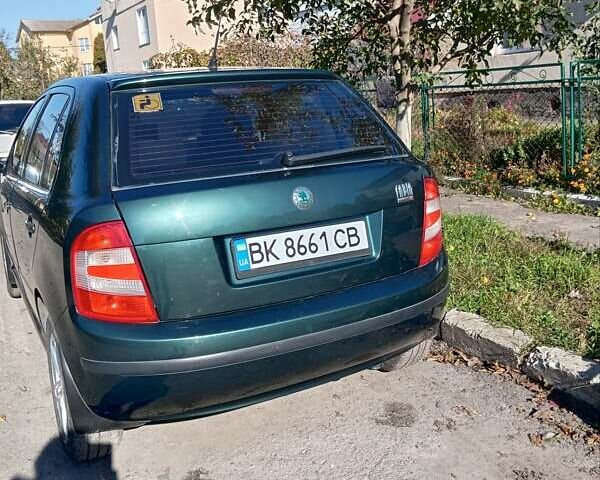 Зелений Шкода Фабія, об'ємом двигуна 1.2 л та пробігом 135 тис. км за 4000 $, фото 2 на Automoto.ua