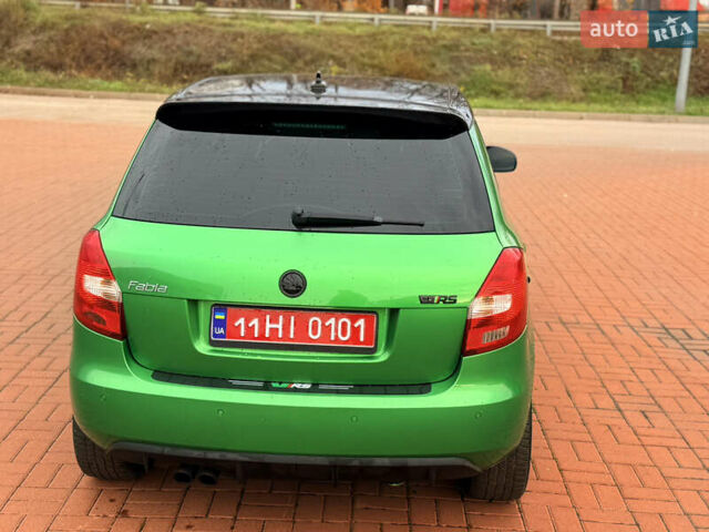 Зелений Шкода Фабія, об'ємом двигуна 1.4 л та пробігом 194 тис. км за 9800 $, фото 11 на Automoto.ua