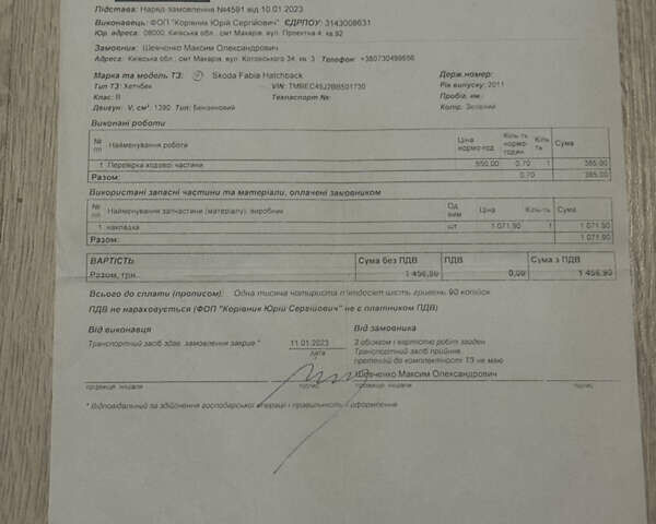 Зелений Шкода Фабія, об'ємом двигуна 1.4 л та пробігом 186 тис. км за 5500 $, фото 48 на Automoto.ua