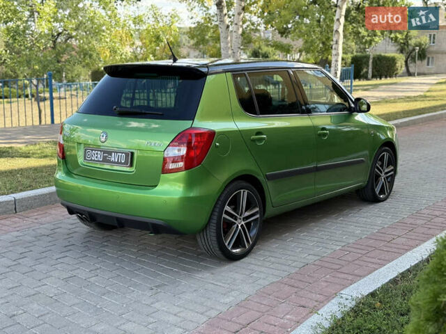 Зеленый Шкода Фабия, объемом двигателя 1.4 л и пробегом 194 тыс. км за 8999 $, фото 5 на Automoto.ua