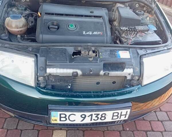 Шкода Фабия 2001 в Городке на Automoto.ua Зеленый Шкода Фабия, объемом двигателя 1.4 л и пробегом 215 тыс. км за 2799 $, фото 5 на Automoto.ua
