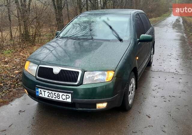 Зеленый Шкода Фабия, объемом двигателя 1.4 л и пробегом 230 тыс. км за 2900 $, фото 14 на Automoto.ua