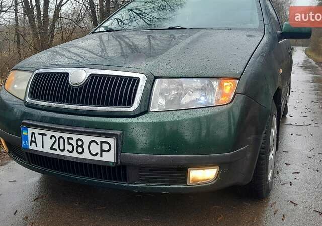 Зеленый Шкода Фабия, объемом двигателя 1.4 л и пробегом 230 тыс. км за 2900 $, фото 12 на Automoto.ua
