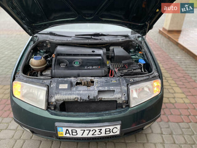 Зелений Шкода Фабія, об'ємом двигуна 1.4 л та пробігом 196 тис. км за 2299 $, фото 35 на Automoto.ua
