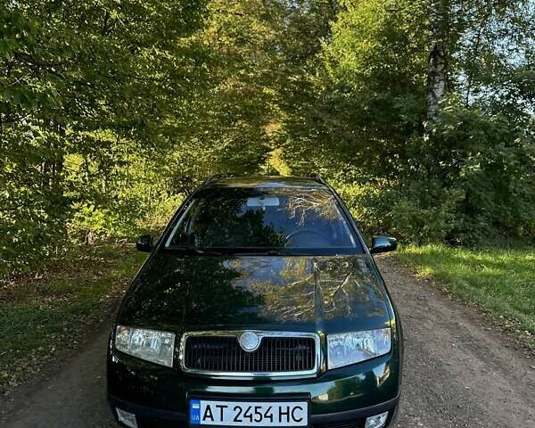 Зеленый Шкода Фабия, объемом двигателя 1.39 л и пробегом 240 тыс. км за 2900 $, фото 1 на Automoto.ua