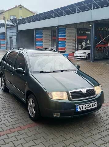 Зелений Шкода Фабія, об'ємом двигуна 1.39 л та пробігом 240 тис. км за 3399 $, фото 10 на Automoto.ua