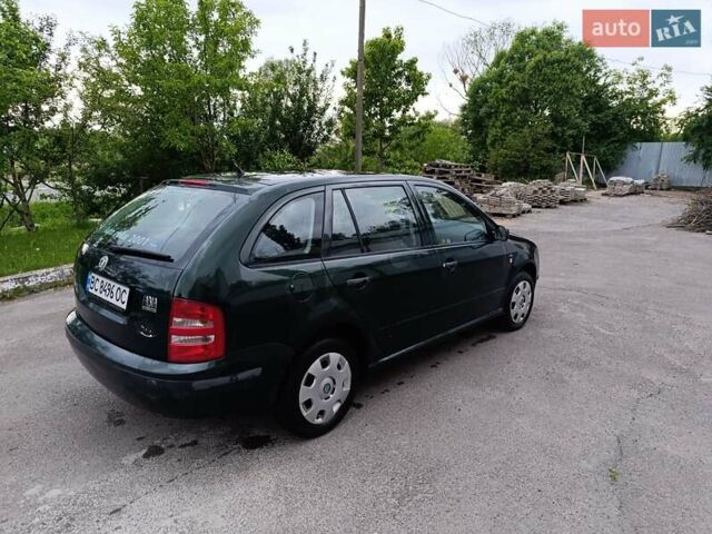 Зеленый Шкода Фабия, объемом двигателя 1.4 л и пробегом 173 тыс. км за 3200 $, фото 4 на Automoto.ua
