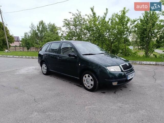 Зеленый Шкода Фабия, объемом двигателя 1.4 л и пробегом 173 тыс. км за 3200 $, фото 6 на Automoto.ua