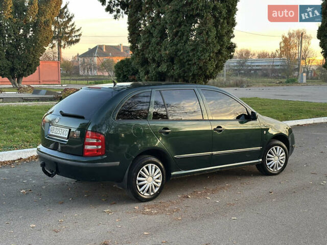 Зеленый Шкода Фабия, объемом двигателя 1.4 л и пробегом 199 тыс. км за 4200 $, фото 3 на Automoto.ua