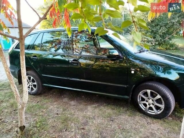 Зеленый Шкода Фабия, объемом двигателя 1.4 л и пробегом 280 тыс. км за 3400 $, фото 8 на Automoto.ua