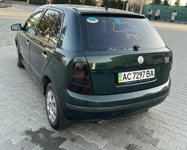 Зелений Шкода Фабія, об'ємом двигуна 1.4 л та пробігом 338 тис. км за 3000 $, фото 9 на Automoto.ua