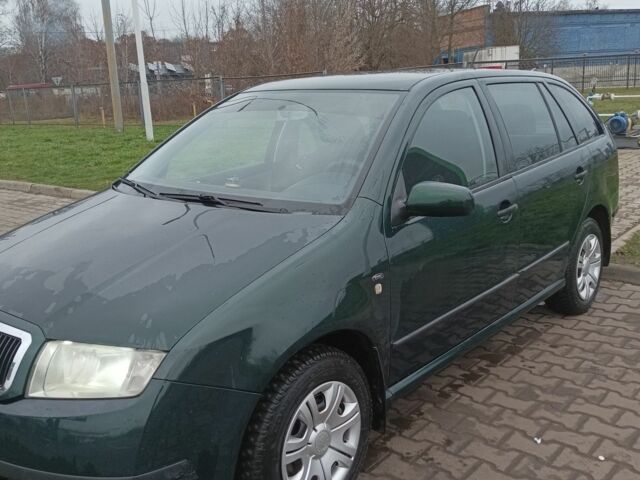 Зеленый Шкода Фабия, объемом двигателя 1.4 л и пробегом 270 тыс. км за 3600 $, фото 1 на Automoto.ua
