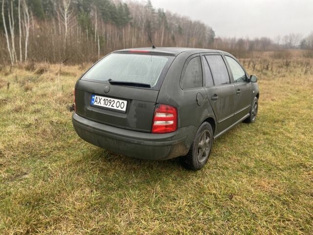 Зеленый Шкода Фабия, объемом двигателя 1.4 л и пробегом 304 тыс. км за 2400 $, фото 1 на Automoto.ua