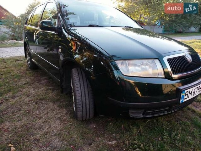 Зеленый Шкода Фабия, объемом двигателя 1.4 л и пробегом 280 тыс. км за 3400 $, фото 7 на Automoto.ua
