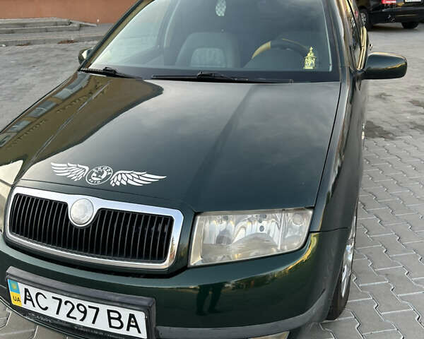 Зеленый Шкода Фабия, объемом двигателя 1.4 л и пробегом 338 тыс. км за 2600 $, фото 4 на Automoto.ua