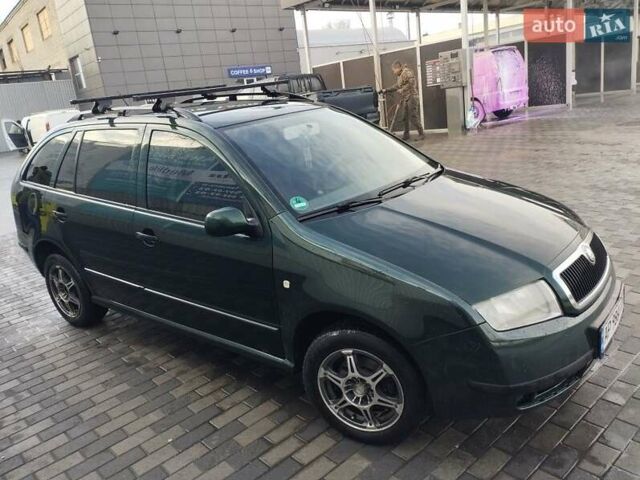 Зелений Шкода Фабія, об'ємом двигуна 1.4 л та пробігом 228 тис. км за 3400 $, фото 6 на Automoto.ua