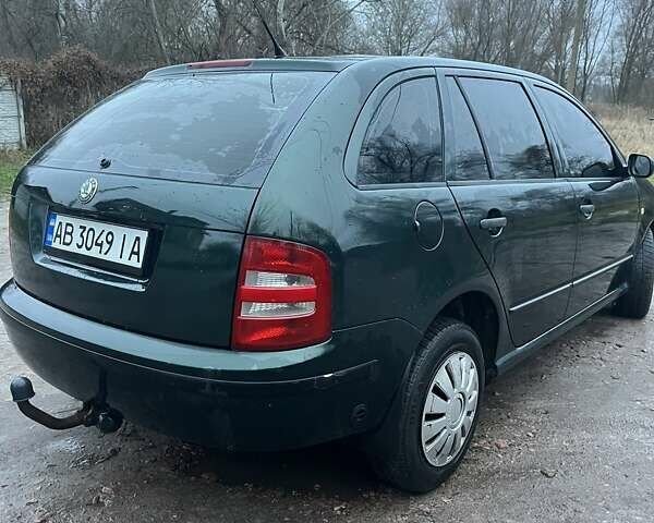 Зелений Шкода Фабія, об'ємом двигуна 1.4 л та пробігом 268 тис. км за 3400 $, фото 3 на Automoto.ua