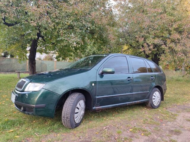 Зелений Шкода Фабія, об'ємом двигуна 1.4 л та пробігом 267 тис. км за 2500 $, фото 3 на Automoto.ua