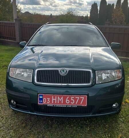 Шкода Фабия 2006 в Ровно на Automoto.ua Зеленый Шкода Фабия, объемом двигателя 1.4 л и пробегом 161 тыс. км за 4595 $, фото 1 на Automoto.ua
