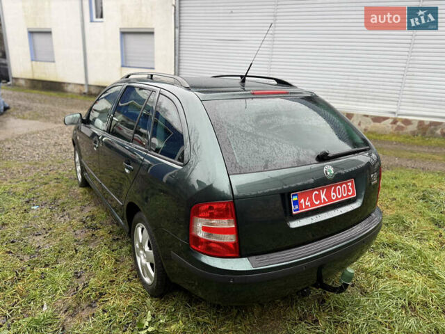Зелений Шкода Фабія, об'ємом двигуна 1.39 л та пробігом 265 тис. км за 4700 $, фото 6 на Automoto.ua