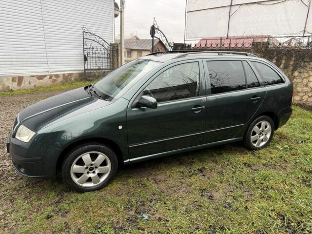 Зеленый Шкода Фабия, объемом двигателя 1.4 л и пробегом 265 тыс. км за 4600 $, фото 7 на Automoto.ua
