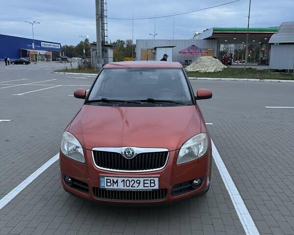 Оранжевый Шкода Фабия, объемом двигателя 1.2 л и пробегом 141 тыс. км за 5200 $, фото 2 на Automoto.ua