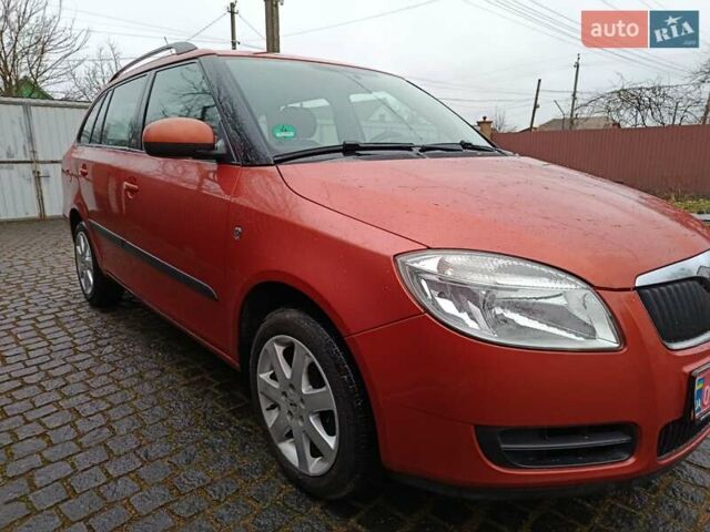 Помаранчевий Шкода Фабія, об'ємом двигуна 1.39 л та пробігом 234 тис. км за 5750 $, фото 1 на Automoto.ua