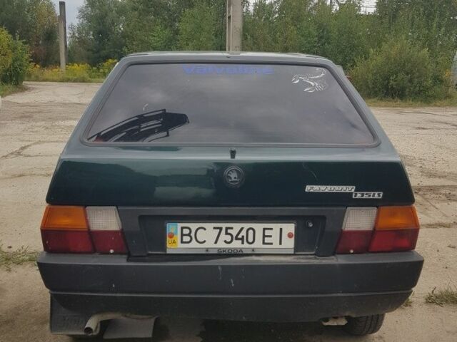 Зеленый Шкода Фаворит, объемом двигателя 1.3 л и пробегом 197 тыс. км за 500 $, фото 6 на Automoto.ua