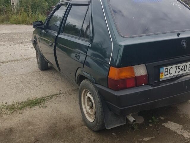 Зеленый Шкода Фаворит, объемом двигателя 1.3 л и пробегом 197 тыс. км за 500 $, фото 7 на Automoto.ua