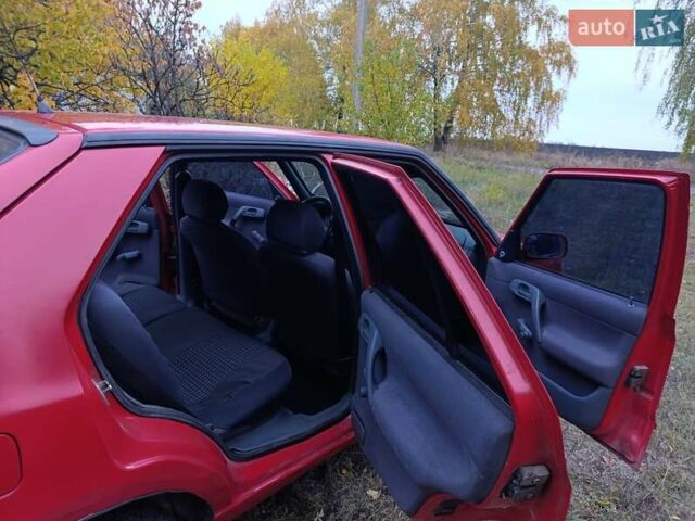 Красный Шкода Фелиция, объемом двигателя 1.29 л и пробегом 220 тыс. км за 1950 $, фото 2 на Automoto.ua