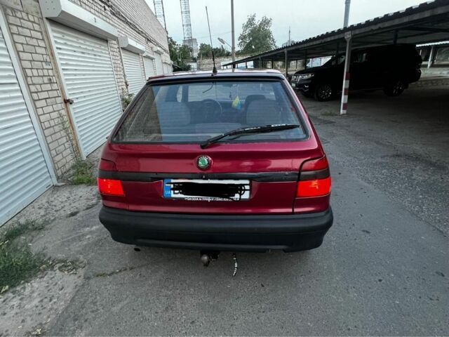 Красный Шкода Фелиция, объемом двигателя 1.3 л и пробегом 223 тыс. км за 1300 $, фото 13 на Automoto.ua