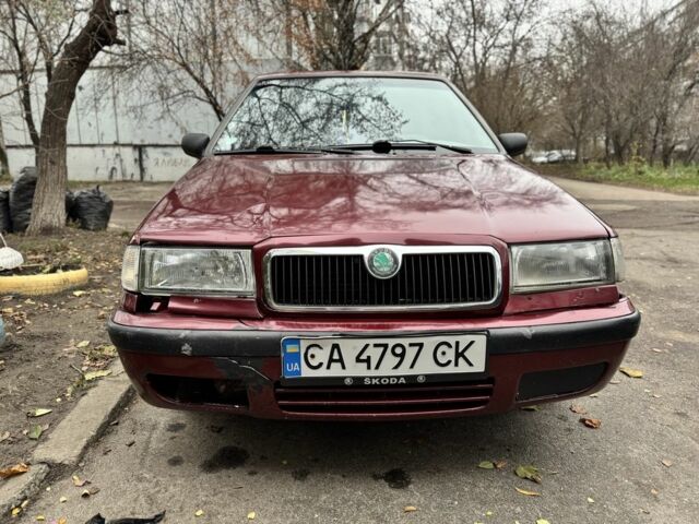 Красный Шкода Фелиция, объемом двигателя 1.6 л и пробегом 300 тыс. км за 1000 $, фото 2 на Automoto.ua