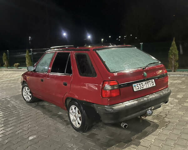 Красный Шкода Фелиция, объемом двигателя 1.3 л и пробегом 370 тыс. км за 750 $, фото 6 на Automoto.ua