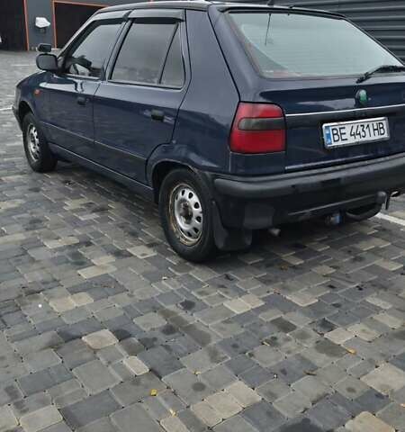 Синий Шкода Фелиция, объемом двигателя 1.29 л и пробегом 244 тыс. км за 1450 $, фото 2 на Automoto.ua