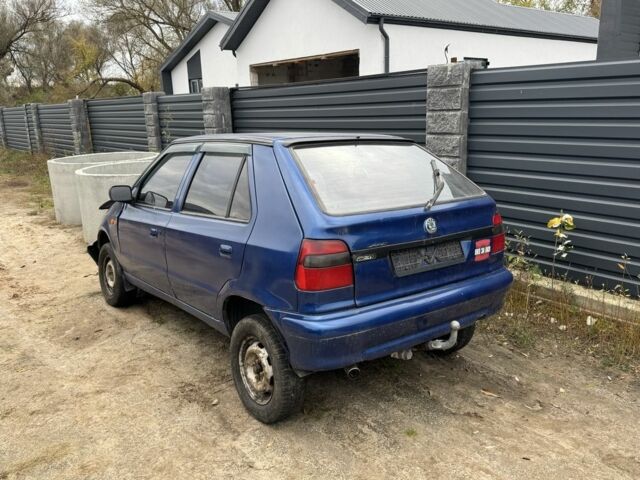 Синий Шкода Фелиция, объемом двигателя 1.3 л и пробегом 120 тыс. км за 400 $, фото 1 на Automoto.ua