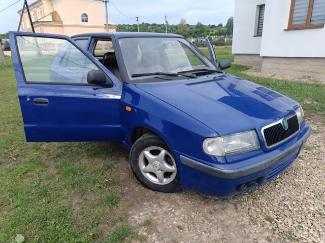 Синий Шкода Фелиция, объемом двигателя 1.6 л и пробегом 229 тыс. км за 1300 $, фото 1 на Automoto.ua