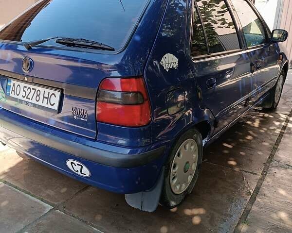 Синій Шкода Феліція, об'ємом двигуна 1.3 л та пробігом 106 тис. км за 2700 $, фото 1 на Automoto.ua