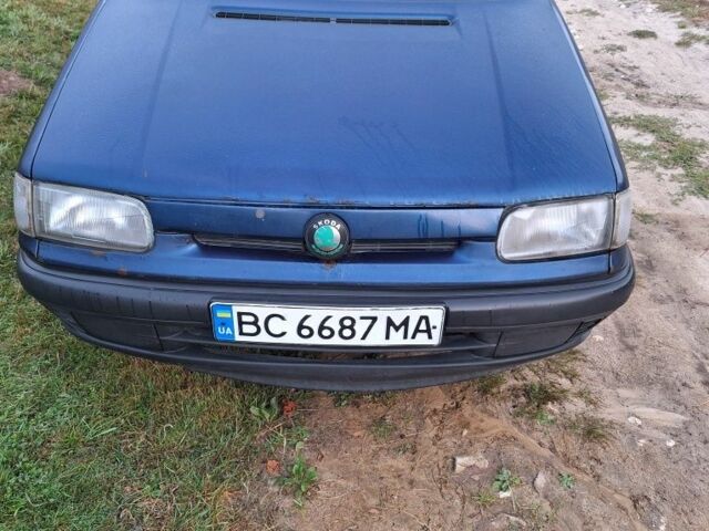 Синій Шкода Феліція, об'ємом двигуна 1.3 л та пробігом 309 тис. км за 1000 $, фото 1 на Automoto.ua