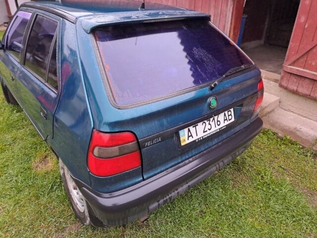 Зеленый Шкода Фелиция, объемом двигателя 1.3 л и пробегом 200 тыс. км за 1500 $, фото 7 на Automoto.ua