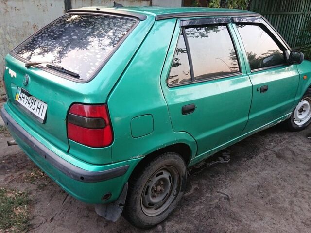 Зеленый Шкода Фелиция, объемом двигателя 1.3 л и пробегом 250 тыс. км за 1100 $, фото 3 на Automoto.ua