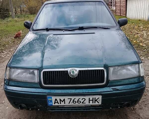 Зелений Шкода Феліція, об'ємом двигуна 1.3 л та пробігом 358 тис. км за 1350 $, фото 3 на Automoto.ua