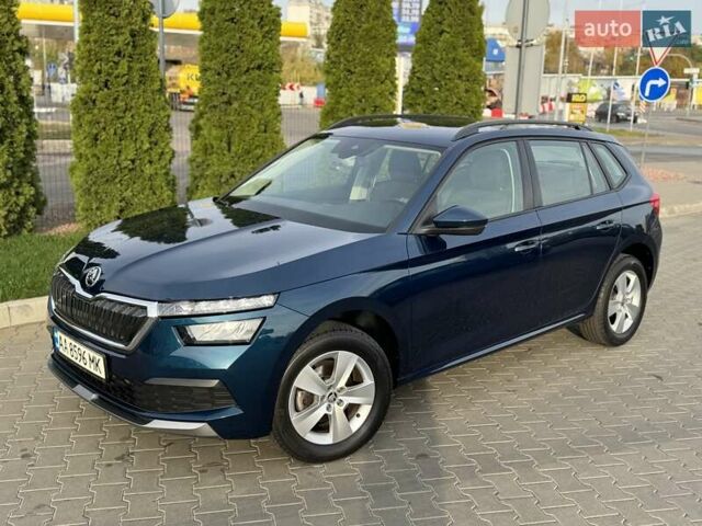 Синий Шкода KAMIQ, объемом двигателя 1.6 л и пробегом 56 тыс. км за 19500 $, фото 4 на Automoto.ua