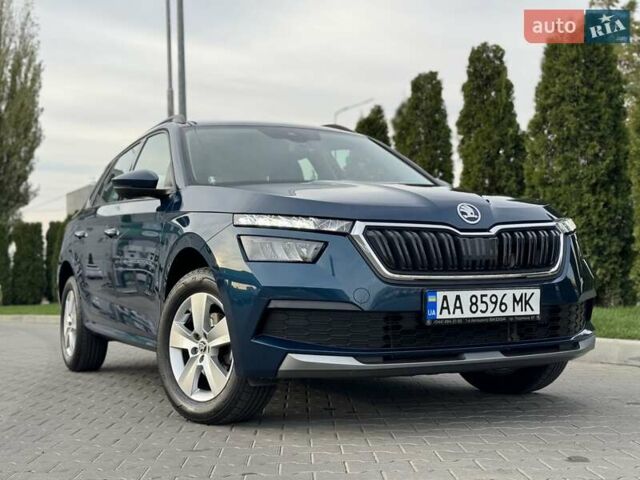 Синий Шкода KAMIQ, объемом двигателя 1.6 л и пробегом 56 тыс. км за 19500 $, фото 32 на Automoto.ua