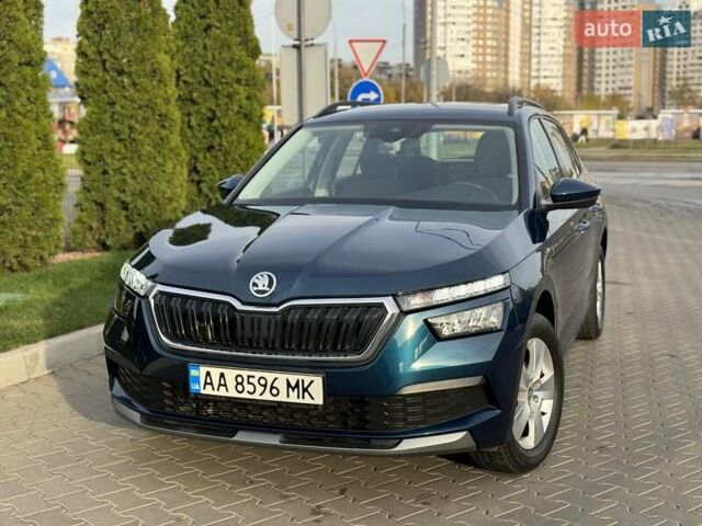 Синий Шкода KAMIQ, объемом двигателя 1.6 л и пробегом 56 тыс. км за 19500 $, фото 2 на Automoto.ua