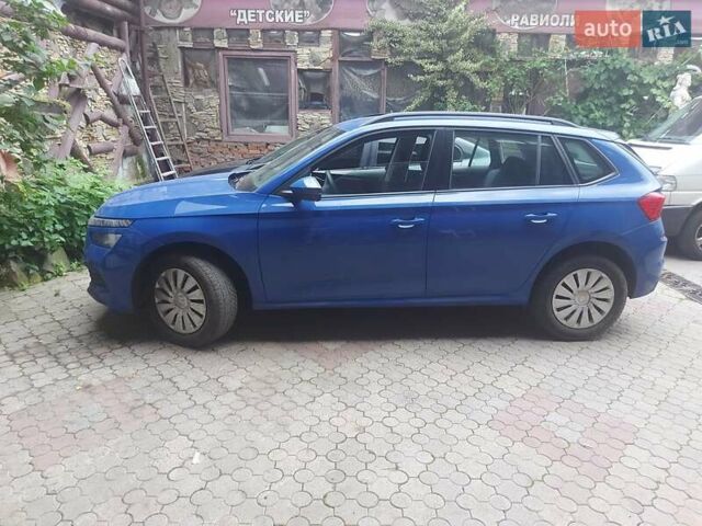 Синий Шкода KAMIQ, объемом двигателя 1.6 л и пробегом 80 тыс. км за 13888 $, фото 4 на Automoto.ua