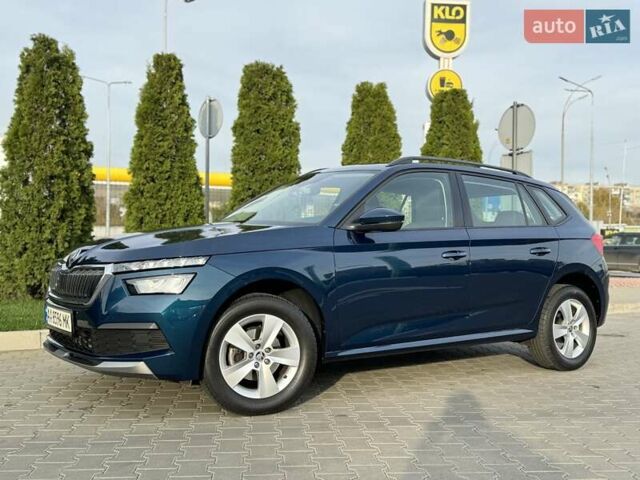 Синий Шкода KAMIQ, объемом двигателя 1.6 л и пробегом 56 тыс. км за 19500 $, фото 5 на Automoto.ua