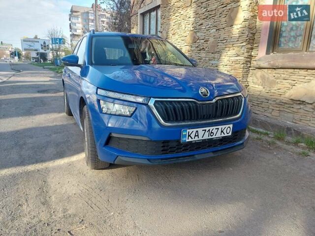 Синий Шкода KAMIQ, объемом двигателя 1.6 л и пробегом 80 тыс. км за 13888 $, фото 1 на Automoto.ua