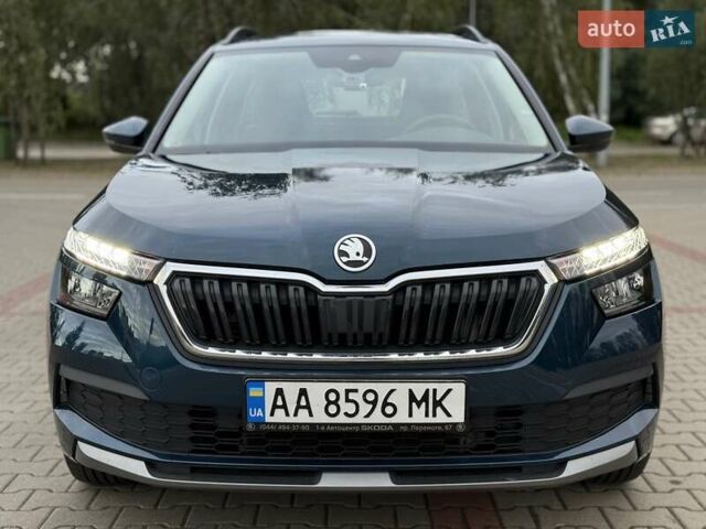 Шкода KAMIQ 2021 у Києві на Automoto.ua Синій Шкода KAMIQ, об'ємом двигуна 1.6 л та пробігом 56 тис. км за 19900 $, фото 32 на Automoto.ua