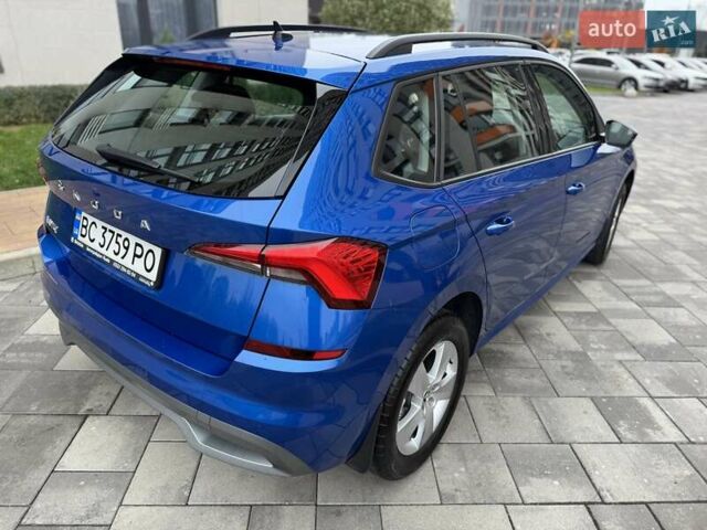 Синий Шкода KAMIQ, объемом двигателя 1.6 л и пробегом 25 тыс. км за 21500 $, фото 5 на Automoto.ua